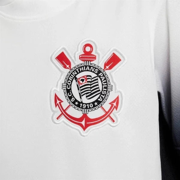 [P.E] Kit Infantil Corinthians 2024/25 Home (16)