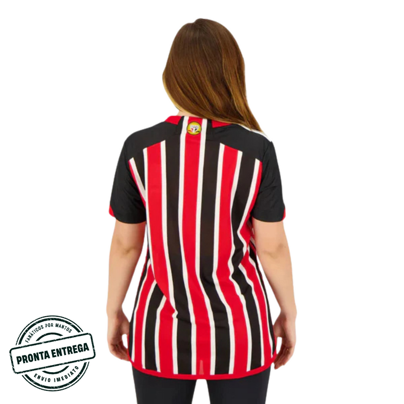 [P.E] Camisa São Paulo Feminina Away 2023/24 (P & M)