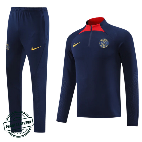 [P.E] Conjunto PSG Zíper Curto (P)