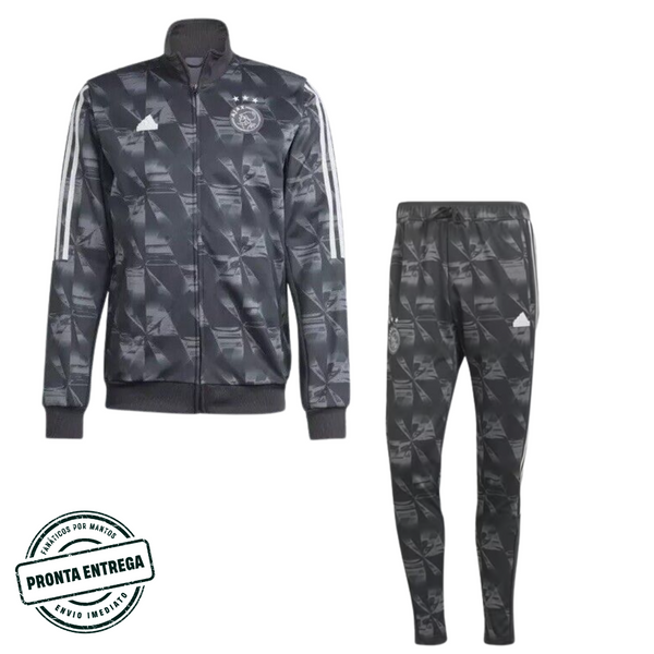 [P.E] Conjunto Ajax Zíper Longo (GG)