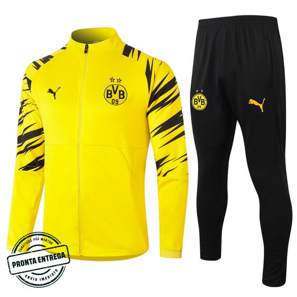 [P.E] Conjunto Zíper Longo Borussia Dortmund (G)
