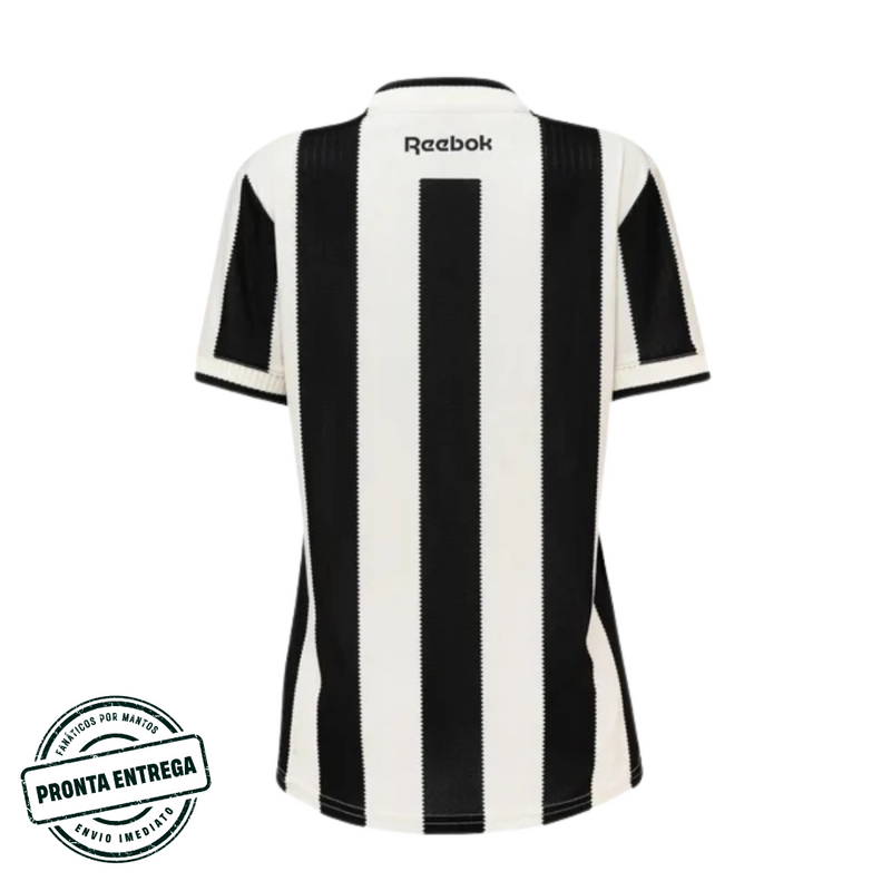 [P.E] Camisa Feminina Botafogo 2024/25 Home (P COM PATCH & M SEM PATCH)