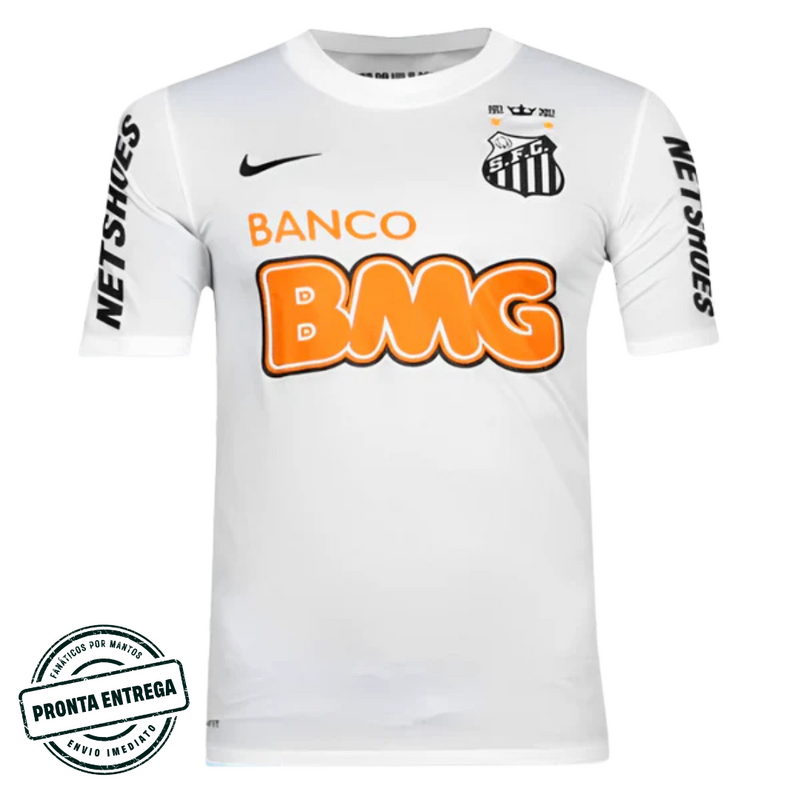 [P.E] Camisa Santos Retrô 2011 Home (P & GG)