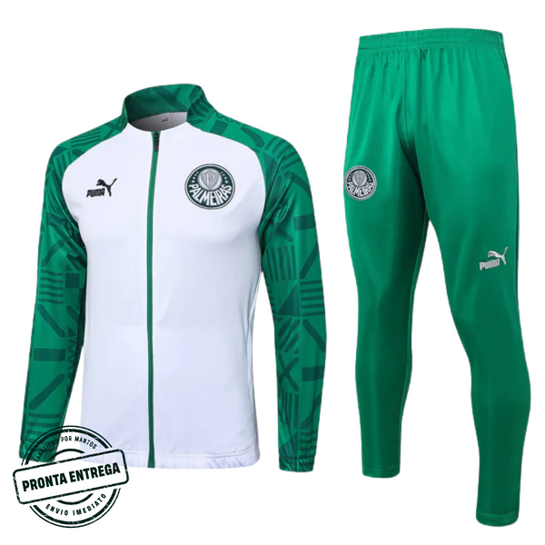 [P.E] Conjunto Zíper Longo Palmeiras (P)