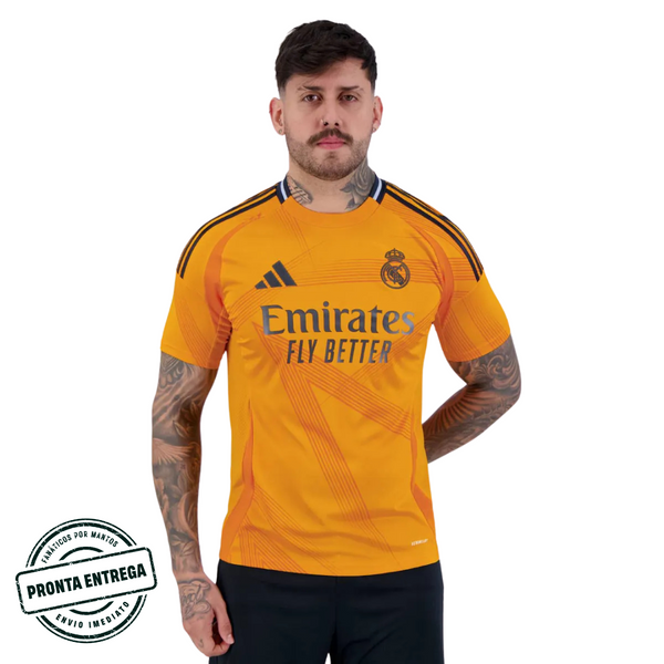 [P.E] Camisa Real Madrid 2025/26 Away (GG)