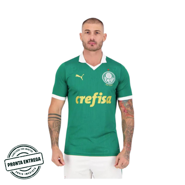 [P.E] Camisa Palmeiras 2024/25 Home (M & GG)
